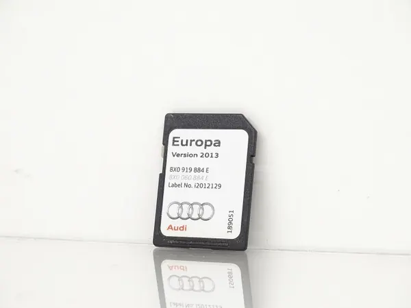 Carte SD OEM 8X0919884E pour Audi Navigation Cartes Europe image 2