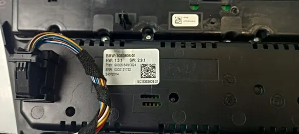 Panneau climatisation BMW 6 F06 OEM 9353608 image 6