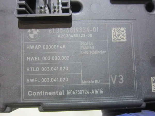 Module de Commande BMW OEM 61359329701 Occasion image 7