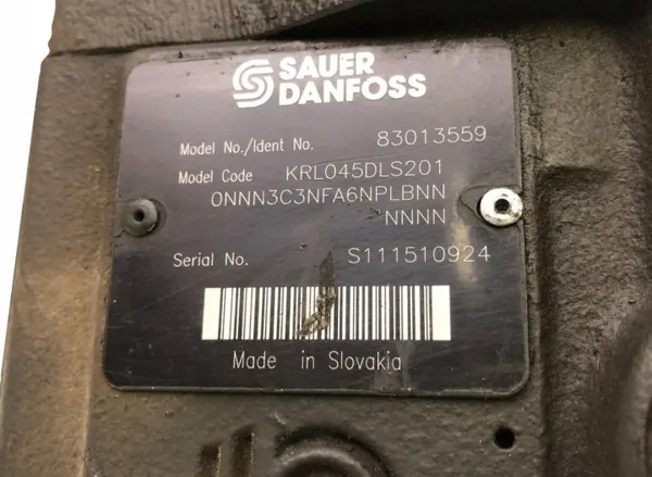 Käytetty Iveco hydrauliikkapumppu OEM 83013559 image 6
