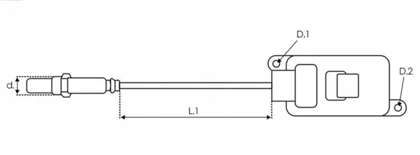 Sensor NOx NOX9350, Inyección de Urea Diesel image 3