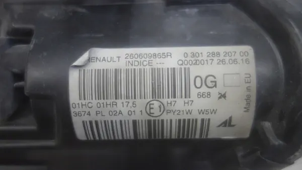 Vasen ajovalon Renault Megane III 13- Lift image 7