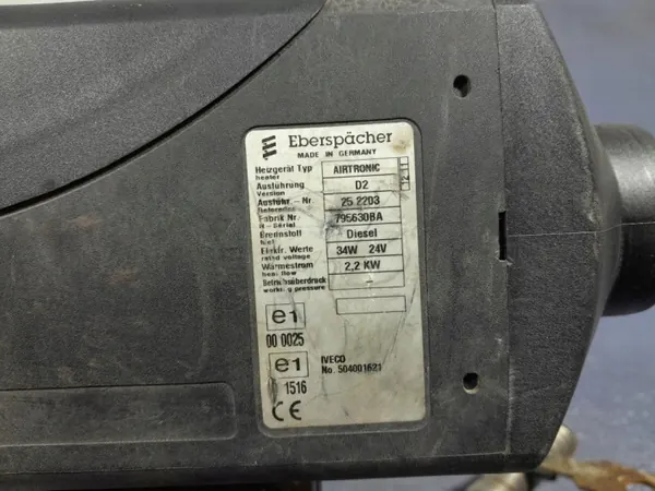 Webasto Verwarming Iveco Stralis 504001621 OEM image 4
