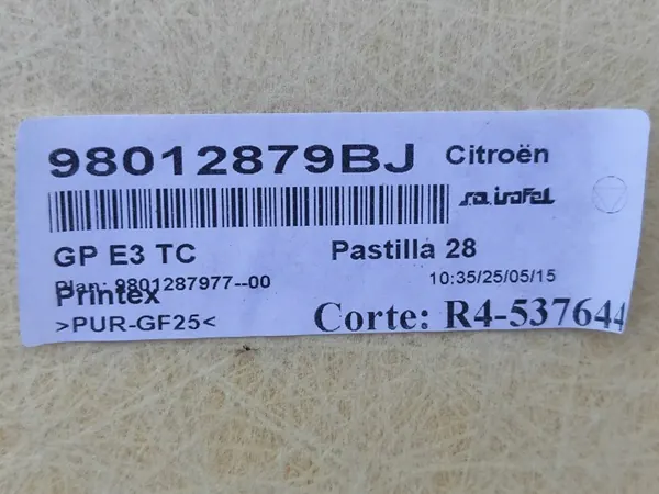 OEM 123456 Techo Interior Citroen C4 Cactus Techo Panorámico image 4