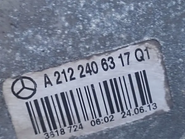 MERCEDES E W212 Voorophangingsysteem 2013 image 4