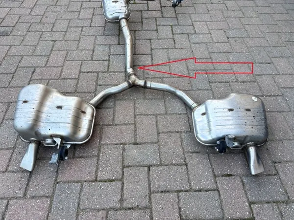 Silencieux Echappement Audi A4 B9 Lift OEM 8W9253611A 8W5253612A image 2
