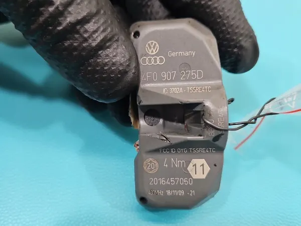 Sensor de pressão dos pneus Audi Q7 I 4L 4F0907275D TPMS image 3