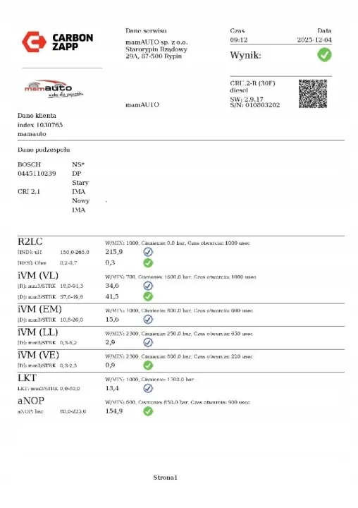 Einspritzdüse 0445110239 für Ford Focus MK2 1.6 TDCI image 3