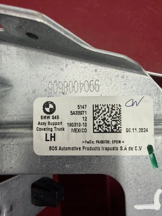 Support de store coffre BMW X3 G45 OEM 5A33971 image 3