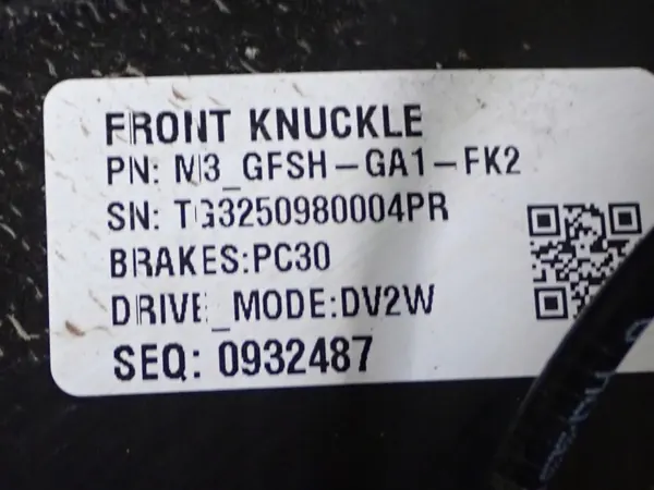 OEM 1344316-00-E Cubo Dianteiro Direito Tesla Model 3 image 6