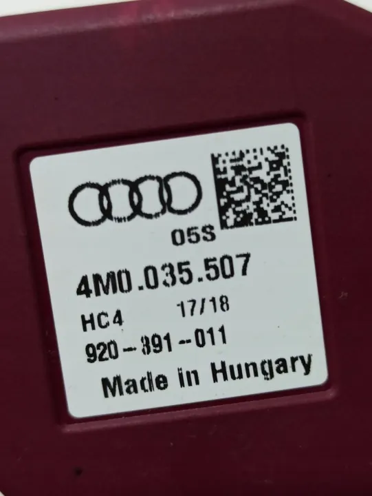 Amplificateur Antenne Audi A7 C8 OEM 4M0035507 image 4
