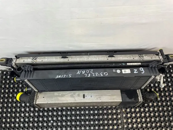 KOMPLET CHŁODNIC CHŁODNICE WENTYLATOR AUDI Q3 II 83A 2.0 HYBRYDA LIFT 2021- image 6