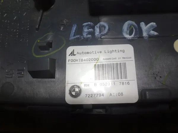Luz Trasera Derecha BMW X5 E70 LCI OEM 7227794 image 5