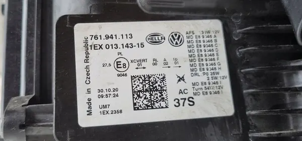 Volkswagen OE 761941113 Farol Esquerdo image 6