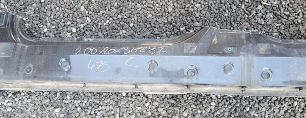 Vasen Leikattu Kynnys BMW E87 OEM 475 - Musta Safiiri image 3
