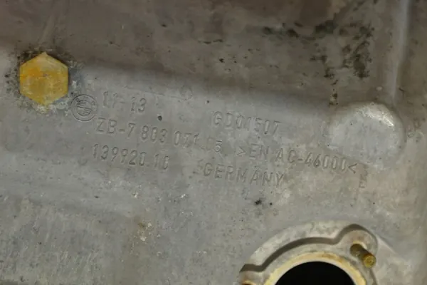 BMW Oljepanna OEM 7803071 för E60 E61 N47 motor image 8