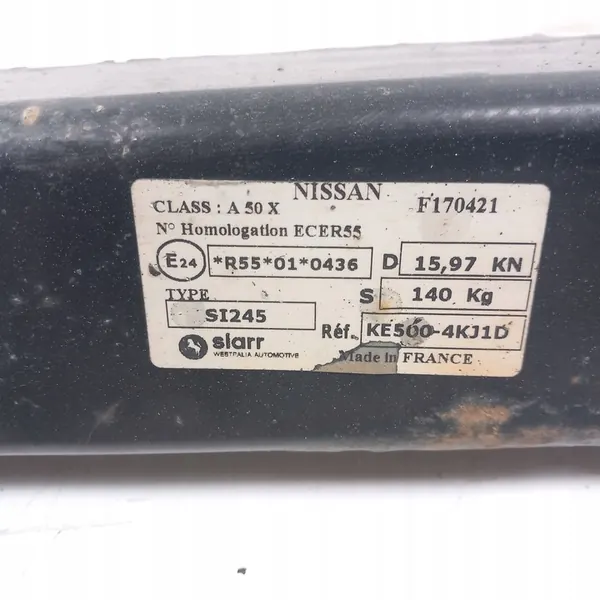 Poutre d'attelage Nissan Navara image 7
