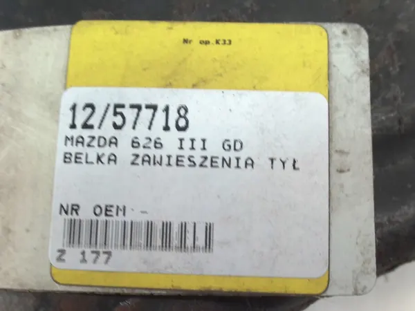 Mazda 626 III Hinterachsträger OEM AK-12-57718 image 10