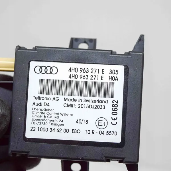 Panneau de contrôle de chauffage Audi A6 C8 Avant image 4