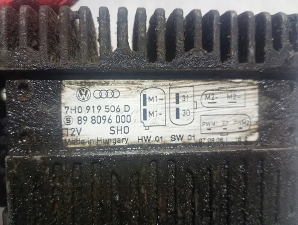 VW T5 Ventilator Module OEM 7H0919506D + Bedrading image 7