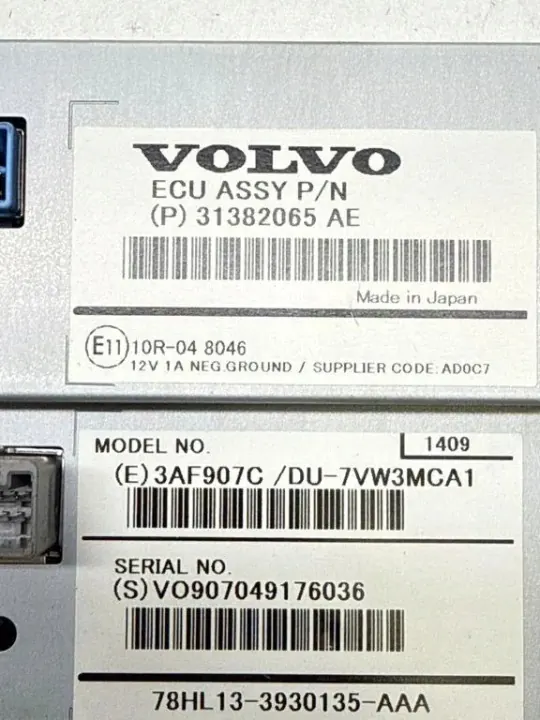 OEM 31382065 Navigointinäyttö Volvo XC60 2011 image 3