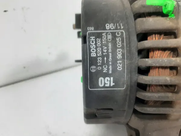 ALTERNATOR MERCEDES W638 V-KLASA 2.8 12V 0123520002 image 3