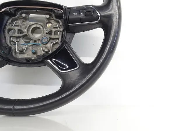 Audi A8 D4 Lederlenkrad OEM 4H0419091T Multifunktion image 3