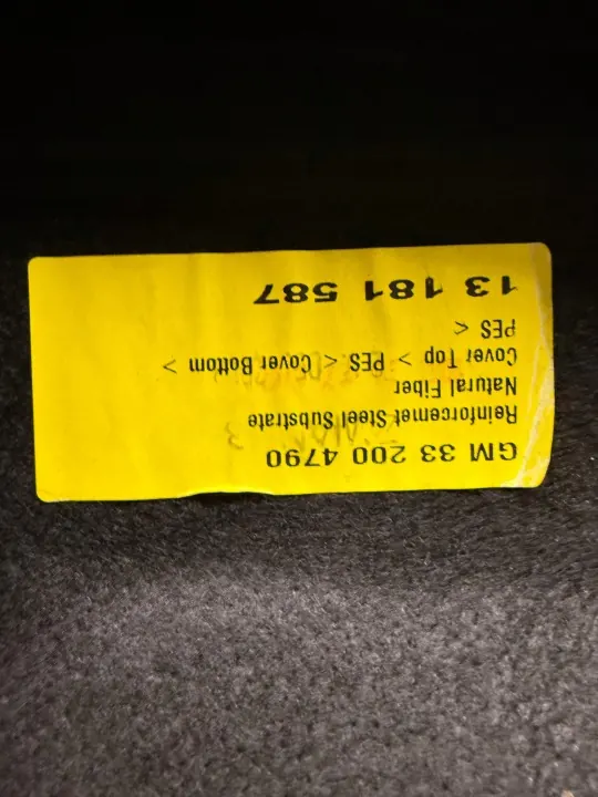 Estante de maletero OPEL ASTRA H GTC OEM Original Europa image 4