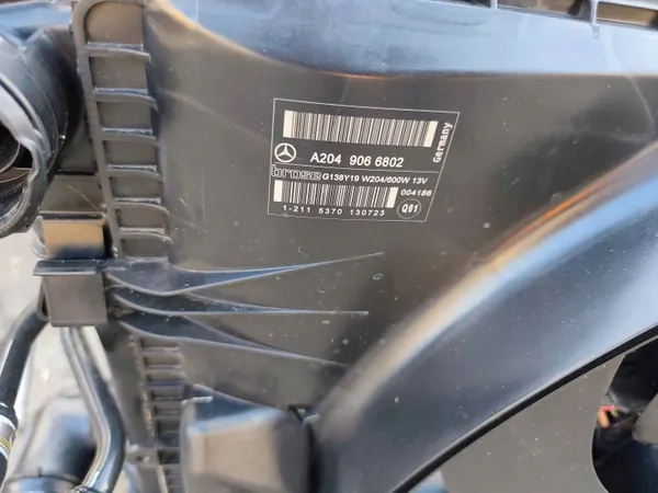 Mercedes R172 W172 Radiatorventilator OEM RCD26739 image 4