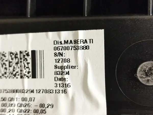 Maserati Levante Schiebedach OEM 06700753880 - Komplett image 6