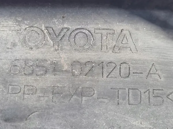 TOYOTA AURIS I 06-10 Framspoiler Set OEM image 7