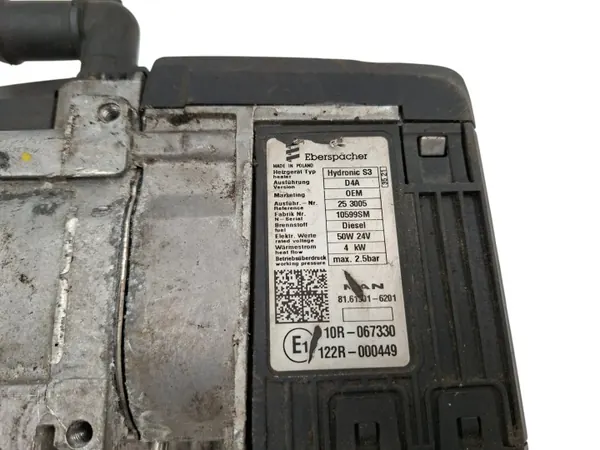 Hydronic S3 D4A 24V Verwarming MAN OEM 8161901-6201 image 4
