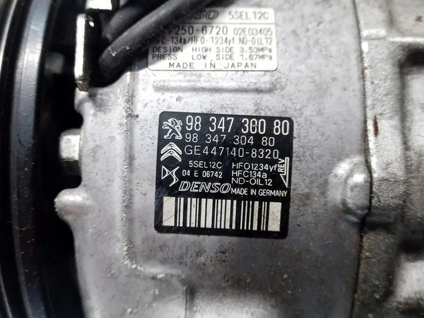 Compresor de Aire Acondicionado 1.5 HDI Peugeot 208 II image 3