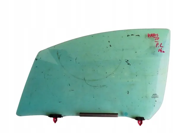 OEM SZYBA DRZWI PRZEDNIA LEWA TOYOTA YARIS III 5 DRZWI 2011-2020 image 2