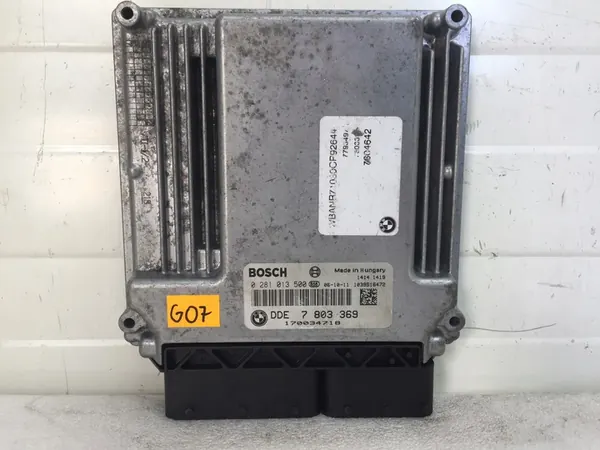 BMW E65 Ohjain 0281013500 DDE 7803369 image 2