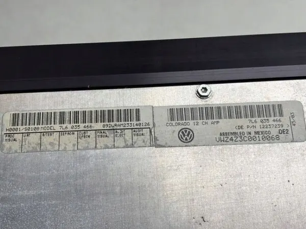 Amplificateur audio OEM 7L6035466 pour VW Touareg I image 9