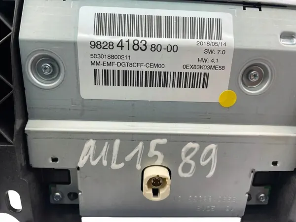 Écran de navigation OEM 9828418380 pour Peugeot 3008 SUV image 4