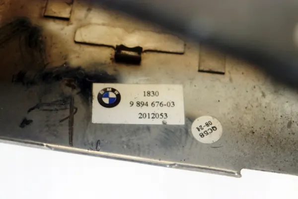 OEM 9488764 Cache d'échappement BMW Chrome Noir image 5