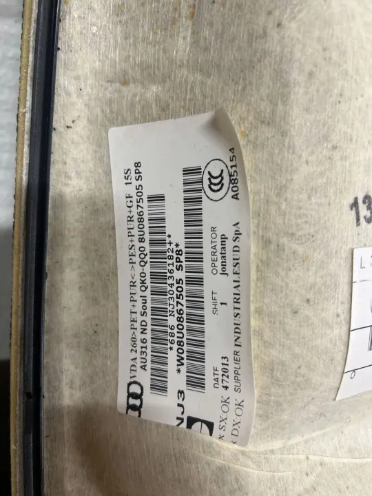 Plafonnier Audi Q3 OEM 8U0867505A S-Line Complet image 3