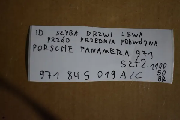 OEM 971845019A Vasen Etuoven Lasin Porsche Panamera image 7