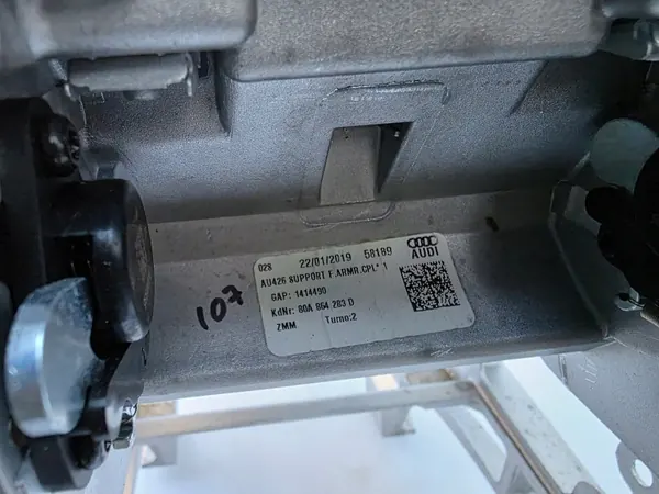 Accoudoir OEM 80A864283D Cuir Noir pour Audi Q5 image 5