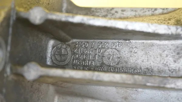 BMW X5 E70 4.8 2008 Driveshaft Support 7552538 image 3