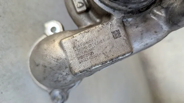 Citroen OE 9673283680 Turboaggregat Picasso image 3