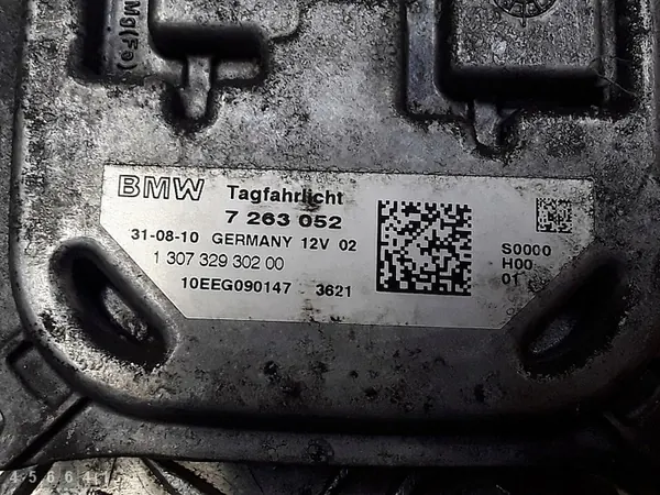 2012 BMW 3 Series ECU 7263052 image 2