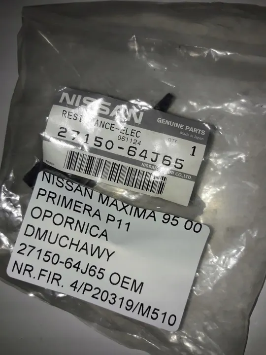 Nissan Primera Micra Weerstand Ventilator image 10