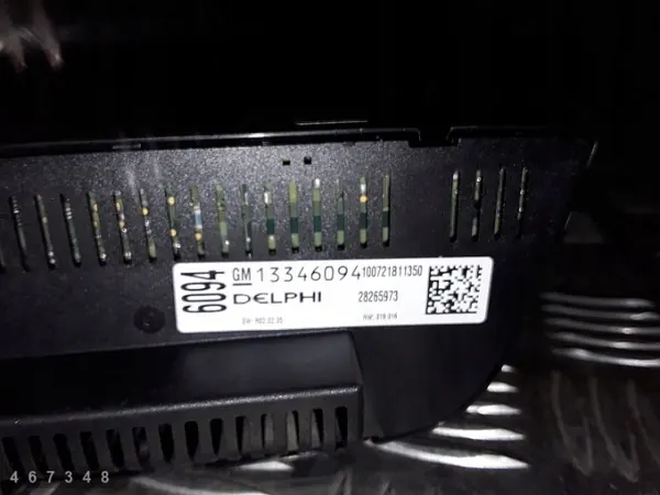 Module climatisation Opel Astra OEM 13346094 image 5
