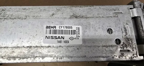 NISSAN JUKE 1.5 DCI Radiatore Intercooler OEM 144611KB2A image 6