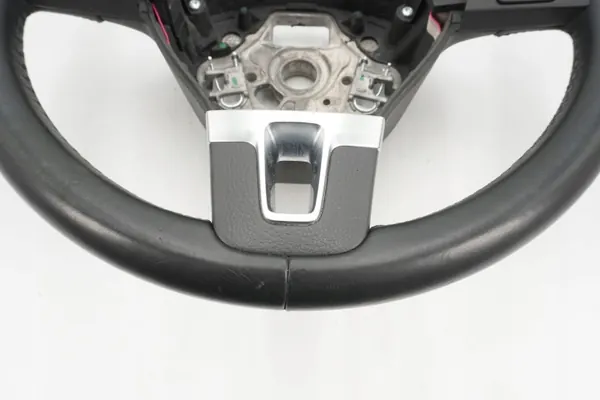 Volante Couro Multifunção OEM 3C8419091BE - Usado image 9