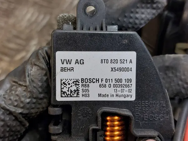 Ventilador + Resistor Audi A5 8T OEM 8T0820521A image 3