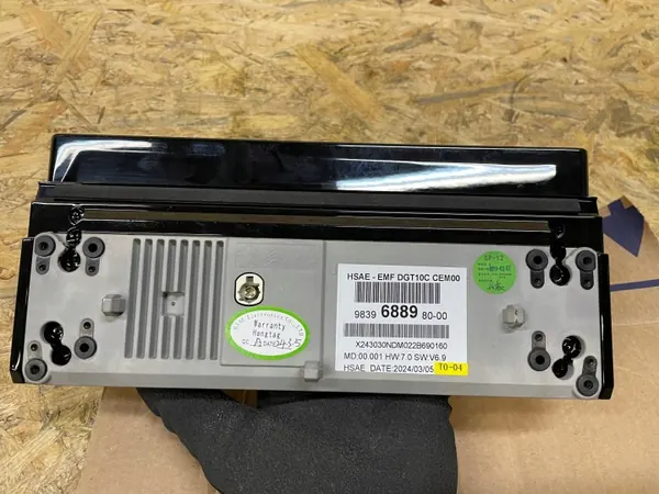 Peugeot 508 II Navigationsdisplay OEM 9839688980 image 4